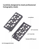 5  8  10  Quick-Release Dovetail Plate 1/4 3/8 Thread Lightweight Skateboard For BMPCC4K6K/A7S3JTZ Camera Cage Tripod Baseplate