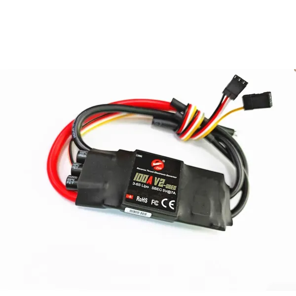 2-6S 40A 50A 80A 100A Brushless ESC Speed Controller With UBEC For Quadcopter Aircraft Model Fixed Wing Multi-axis DIY FPV RC