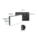 Rechargeable Mini Fill Light 120° Beam Angle 2500K-9000K LED Light for Mobile Phone Photography Accessories