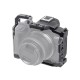 R50 Camera Cage Rig for Canon EOS R50 Cage 1/4  3/8  Thread Holes Cold Shoe Mount Protective Frame DSLR Camera Stabilizer