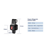 ​Magnetic Quick Release Switch Mounting Adapter Base for GoPro Hero 12/11/10 for insta360 for DJI OSMO Action Camera Accessories