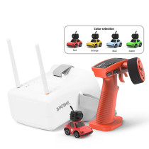 DIATONE JustAir 1:100 Q25-240 Mini RC FPV RTR 2.4G Micro Car 480P HD Camera Goggles Remote Control Blind Box With Car
