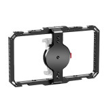 Universal Mobile Phone Cage Handheld Camera Bracket Video Stabilizer Vlog Grip with Cold Shoe for Magsafe Magnetic Smartphone