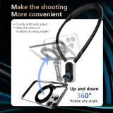 U-shaped Hanging Holder Mount Rack for Gopro insta360 Action Camera for Magsafe Magnetic Neck Stand Wearable Lazy Phone Bracket