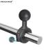 Aluminum Alloy 1inch/1.5inch Ballhead Mount Base Bracket for Sports Bike Motorcycle Adapter Holder Clamp Clip for Action Cameras