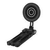 Magnetic Phone Holder for 38mm ARCA Tripod Ball Head Foldable Mount for iPhone 15 14 13 12 MagSafe Stand Desktop Live Bracket