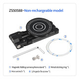 Magnetic Phone Holder for 38mm ARCA Tripod Ball Head Foldable Mount for iPhone 15 14 13 12 MagSafe Stand Desktop Live Bracket