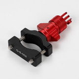 Super Clamp Bike Bicycle Clip for Gopro 12 11 for Insta360 X3 OSMO Action Camera Motorcycle Handlebar Holder Accessories