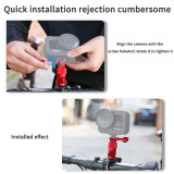 Super Clamp Bike Bicycle Clip for Gopro 12 11 for Insta360 X3 OSMO Action Camera Motorcycle Handlebar Holder Accessories