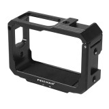 Metal Protective Frame Camera Cage Rig Magnetic Tripod Adapter Cold Shoe Mount for Insta360 One R/RS Action Camera Accessories