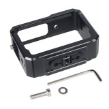 Metal Protective Frame Camera Cage Rig Magnetic Tripod Adapter Cold Shoe Mount for Insta360 One R/RS Action Camera Accessories