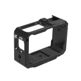 Metal Protective Frame Camera Cage Rig Magnetic Tripod Adapter Cold Shoe Mount for Insta360 One R/RS Action Camera Accessories