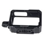 Metal Protective Frame Camera Cage Rig Magnetic Tripod Adapter Cold Shoe Mount for Insta360 One R/RS Action Camera Accessories