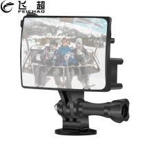 Selfie Mirror Tripod Adapter With Cold Shoe Mount For Gopro Hero 12 11 10 9 8 7 Insta360 SJCAM for DJI Action Camera Accessories