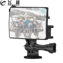 Selfie Mirror Tripod Adapter With Cold Shoe Mount For Gopro Hero 12 11 10 9 8 7 Insta360 SJCAM for DJI Action Camera Accessories