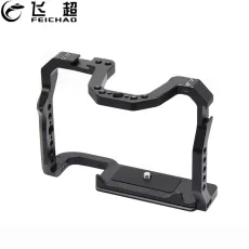 Camera Cage for Canon EOS 70D 80D 90D Camera Video Shooting Stabilizer Frame Rig with 1/4 3/8 Arri Holes for Monitor LED Light
