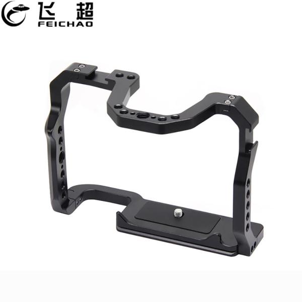 Camera Cage for Canon EOS 70D 80D 90D Camera Video Shooting Stabilizer Frame Rig with 1/4 3/8 Arri Holes for Monitor LED Light