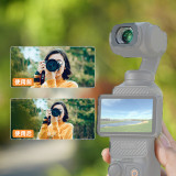 0.72x Wide-Angle Lens Filters Handheld Gimbal Camera   Magnetic Suction Lens For DJI Osmo Pocket 3 Wide Angle Camera