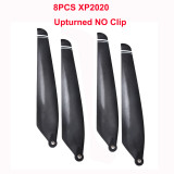 8PCS XP2020 19inch Folding Propeller With Clip For XP20 P40 Plant protection UAV Carbon Fiber RC Airplane