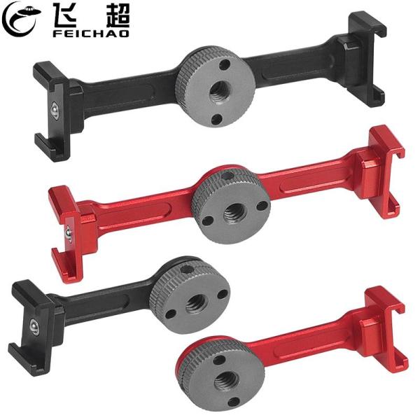 Camera Cold Shoe Mount Adapter Extension Bar Vlog Bracket For Gopro Hero for Insta360 Action Camera Monitor LED Light Microphone
