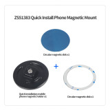 Aluminium Alloy Backpack Shoulder Strap Clip with Phone Magnetic Holder for GOPRO 12 for Insta360 DJI Action Camera Accessories