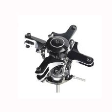 Tarot--RC 450 Helicopter Quadcopter Rotor Head Set With Swashplate Black TL45053 Aluminum Alloy CNC Material