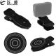Aluminium Alloy Backpack Shoulder Strap Clip with Phone Magnetic Holder for GOPRO 12 for Insta360 DJI Action Camera Accessories
