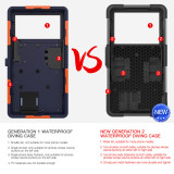 15M Professional Diving Phone Case for iPhone 15 14 13 12 Pro Max Underwater Taking Waterproof Cases for Samsung S24 S23 Ultra