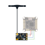 HAKRC ELRS 915MHz / 2.4GHz NANO ExpressLRS Receiver with T type Antenna Support Wifi upgrade for RC FPV Traversing Drones Parts