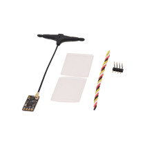 HAKRC ELRS 915MHz / 2.4GHz NANO ExpressLRS Receiver with T type Antenna Support Wifi upgrade for RC FPV Traversing Drones Parts