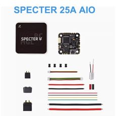 25.5x25.5mm HGLRC SPECTER 25A AIO MPU6000 F722 Flight Controller 25A 4in1 ESC 3-6S LiPo for FPV Drone DIY