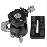 Professional Tripod Ball Head Adapter Mount Low Gravity Center 360 Panoramic 36mm Ball for Tripod Monopod Load 6kg6-10 KG