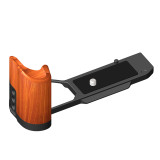 L Plate Bracket Board Quick Release  Wooden Handle Handgrip For Nikon ZF Camera Bottom Plate Camera Tripod Photography