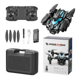 K12MAX RC FPV Drone Three Camera WiFi FPV ESC HD 3 Lens 360° Obstacle Avoidance Optical Flow Positioning Brushless Motors Toys