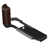 Aluminum Alloy Quick Release L Plate Wooden Camera Hand Grip Handle Mounting Board for Fujifilm X100VI SLR Accessories