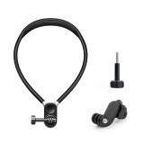 Silicone Neck Hold Mount for GoPro Hero 12 11 10 9 8 7 6 for Insta360 DJI Pocket 3 Smartphone Magnetic Action Camera Accessories