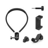 Silicone Neck Hold Mount for GoPro Hero 12 11 10 9 8 7 6 for Insta360 DJI Pocket 3 Smartphone Magnetic Action Camera Accessories
