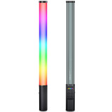 W150RGB Handheld RGB Light Tube LED Video Light Wand 2500-9000K Dimmable Fill Light Portrait Photography for Vlog Live Streaming