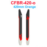 ALZRC New R Series 360MM 380MM 420MM 520MM 700MM Carbon Fiber Main Tail Paddle For Alzrc 420 R42 RC Helicopter Extreme 3D Flight