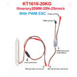 10/30/50/100MM Micro-Miniature Electric Push and Pull Telescopic Rod with Limit Protection / PWM ESC Large Thrust Mini Cylinder