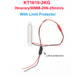 10/30/50/100MM Micro-Miniature Electric Push and Pull Telescopic Rod with Limit Protection / PWM ESC Large Thrust Mini Cylinder