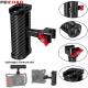 DSLR Video Rig Side Handle Aluminum Alloy for NATO Rail Quick Release Clamp Cold Shoe Mount Filmmakers Camera Cage Top Hand Grip