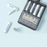SKYRC NC1600 AA/AAA Battery Charger Discharge for 4 AA NiMH Rechargeable Batteries Recharge Pro Charger for Double A Batteries