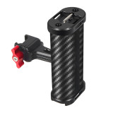 DSLR Video Rig Side Handle Aluminum Alloy for NATO Rail Quick Release Clamp Cold Shoe Mount Filmmakers Camera Cage Top Hand Grip