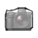 Camera Cage for Nikon Z8 Camera with Magnetic Wrench Slot Cold Shoe Mount Arca Quick Release Slot ARRI 3/8  1/4  Screw Hole
