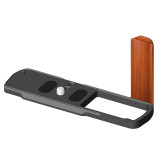 Lumix S9 Half Cage L Plate Wooden Handgrip For Arca-Swiss Tripod Quick Release Plate with for Panasonic Lumix S9 DSLR Camera