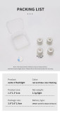 For Genie 3 /4 Series, Fusi, Lodi, Rayskai, DJI Avata 2 Drone Extension Landing Gear Propeller Guard Gimbal Lens Bumper Lens Cap Silicone Protective Cover Accessories