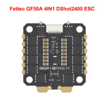 GEPRC Fettec G4-Alpha GF50A FPV Stack G473 Flight Controller FETTEC S2M Dshot2400 GF50A 4IN1 ESC for FPV Freestyle Drone Model
