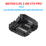 GEPRC MATEN-5.8G 2.5W VTX PRO Aluminum Alloy Numerical Control Shell Auxiliary Heat Dissipation Drones Accessories