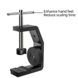 Super Clamp Multi-function Desktop Clip Aluminium Alloy with 1/4  Screw for DSLR Camera Studio Monitor Video Light